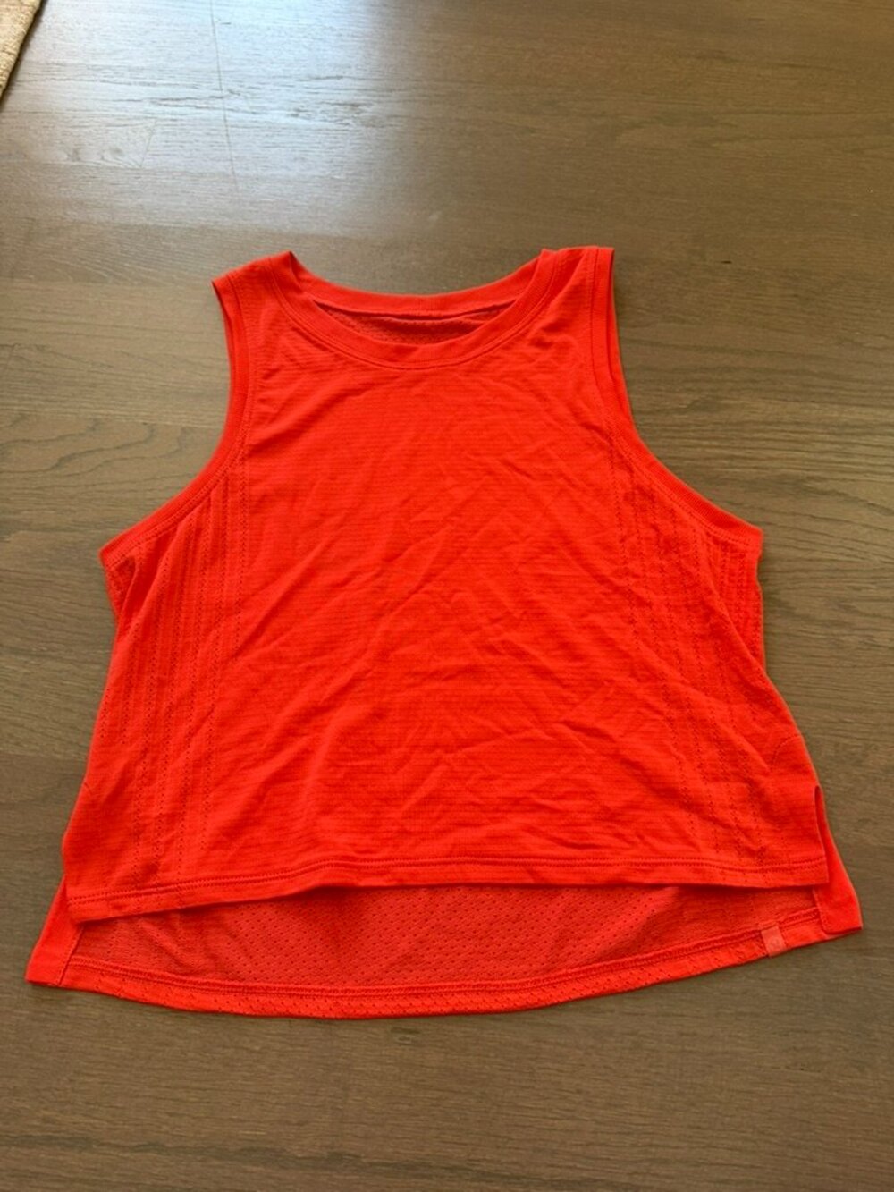Lululemon Breeze By Muscle Tank Brick Red